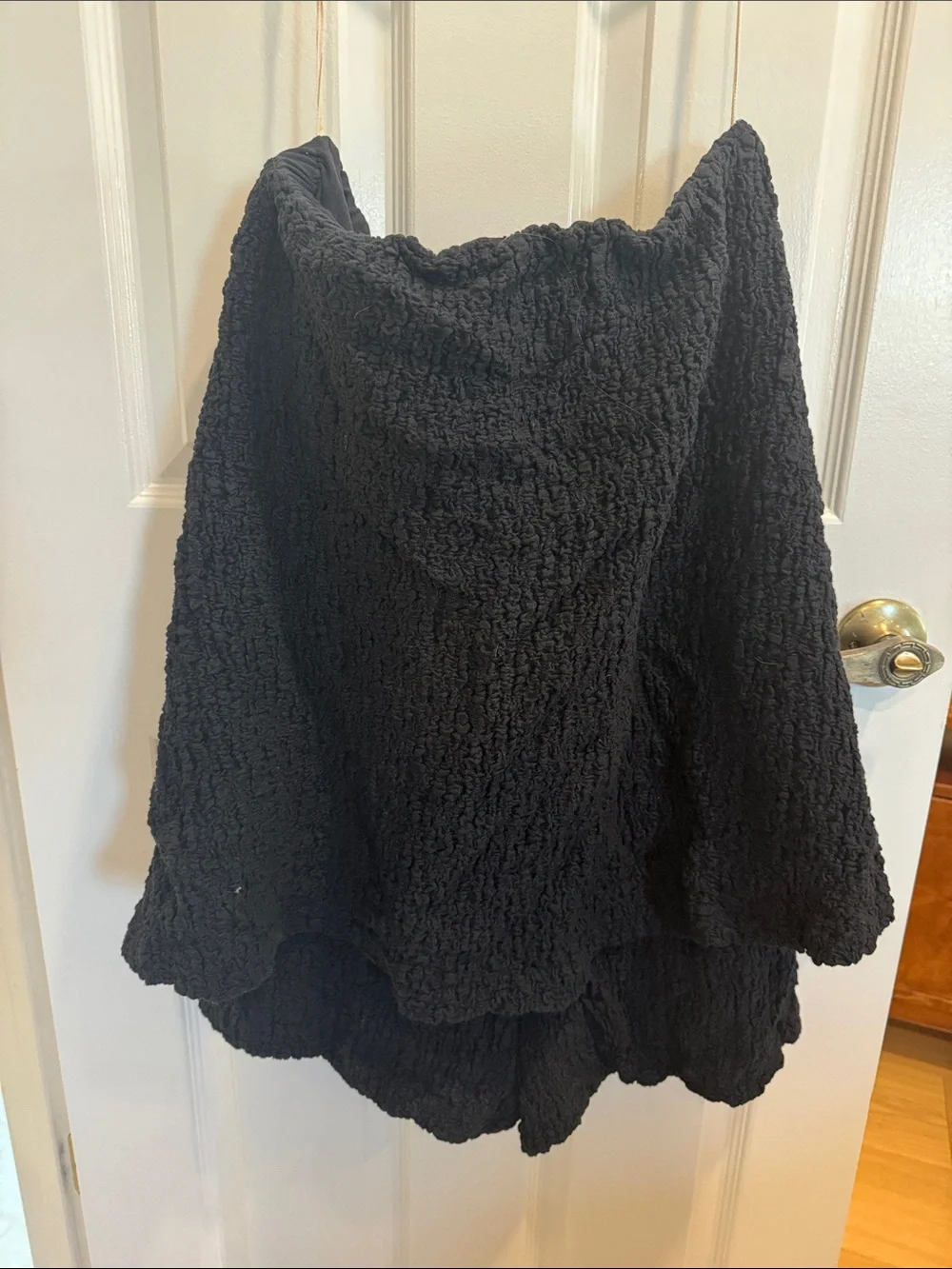 Black Strapless Romper